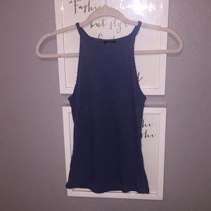 Blue tank top